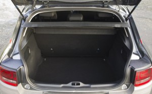 2014 Citroen C4 Cactus interior boot