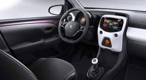 2015 Peugeot 108 interior cockpit