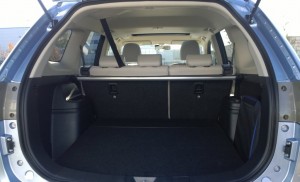 2014 Mitsubishi Outlander PHEV interior boot