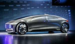 The Mercedes-Benz F 015 Luxury in Motion concept car