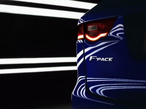 2016 Jaguar F-PACE rear teaser