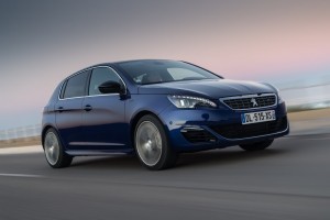 2015 Peugeot 308 GT exterior front right dynamic