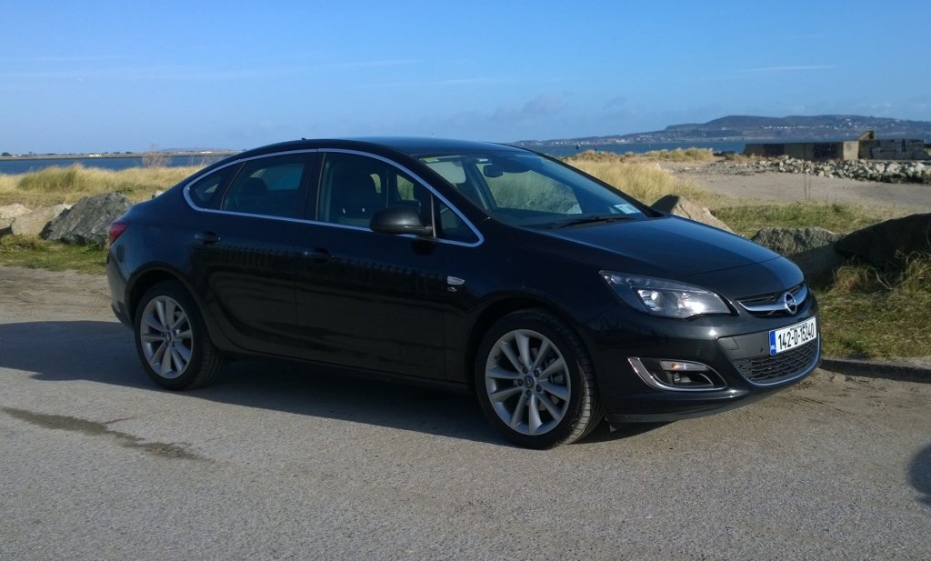 Opel Astra saloon exterior front right static