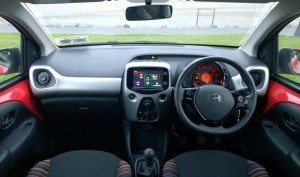 2014 Citroen C1 interior cockpit